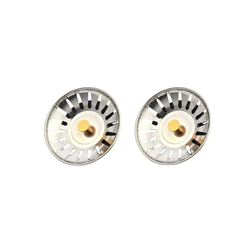 Tapón Colador para Fregadero 1/2 uds – Inox Antibloqueo.