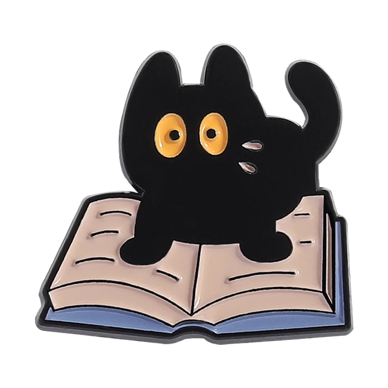 Pins de Esmalte de Gatos Punk – 31 Diseños para Mochilas y Ropa.