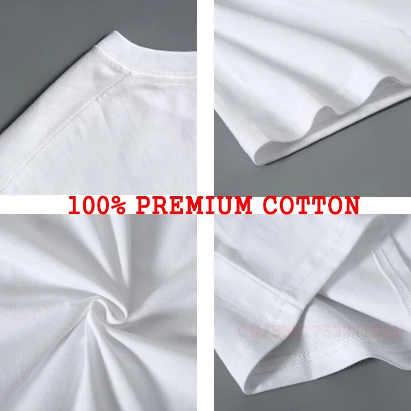 Camiseta de Algodón con Gatos de Películas de Terror – Unisex.