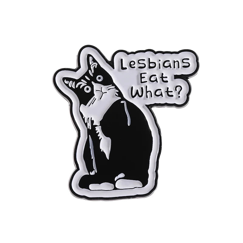 Pins de Esmalte de Gatos Punk – 31 Diseños para Mochilas y Ropa.