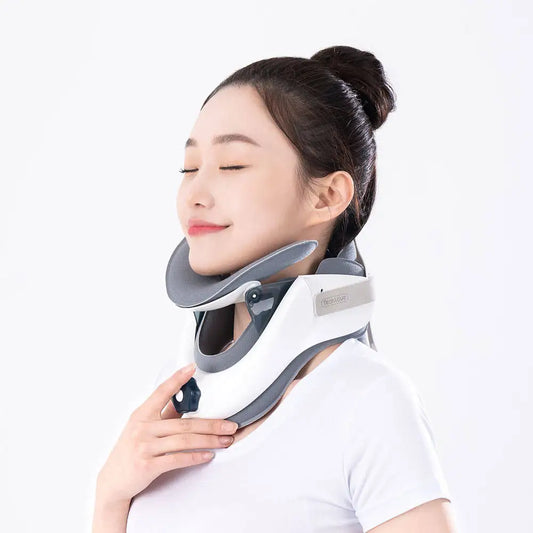 Collar Cervical Ergonómico Ajustable – Alivio del Dolor y Soporte para el Cuello.