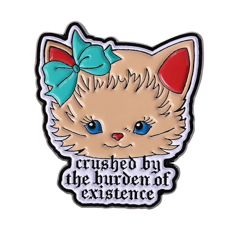 Pins de Esmalte de Gatos Punk – 31 Diseños para Mochilas y Ropa.