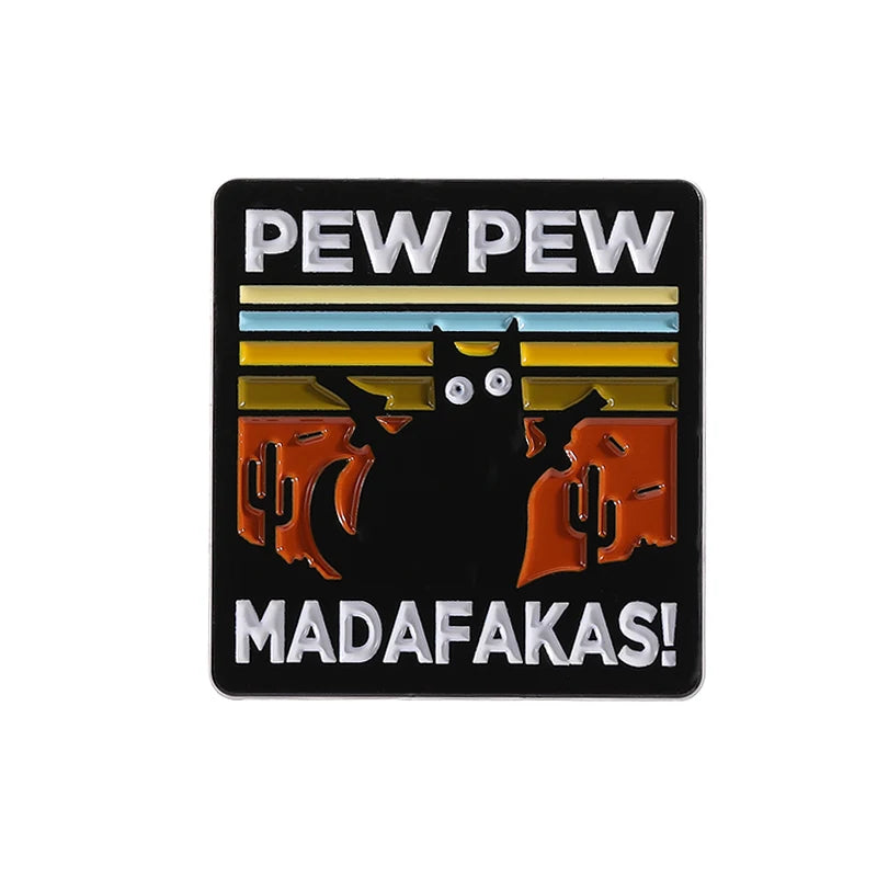 Pins de Esmalte de Gatos Punk – 31 Diseños para Mochilas y Ropa.