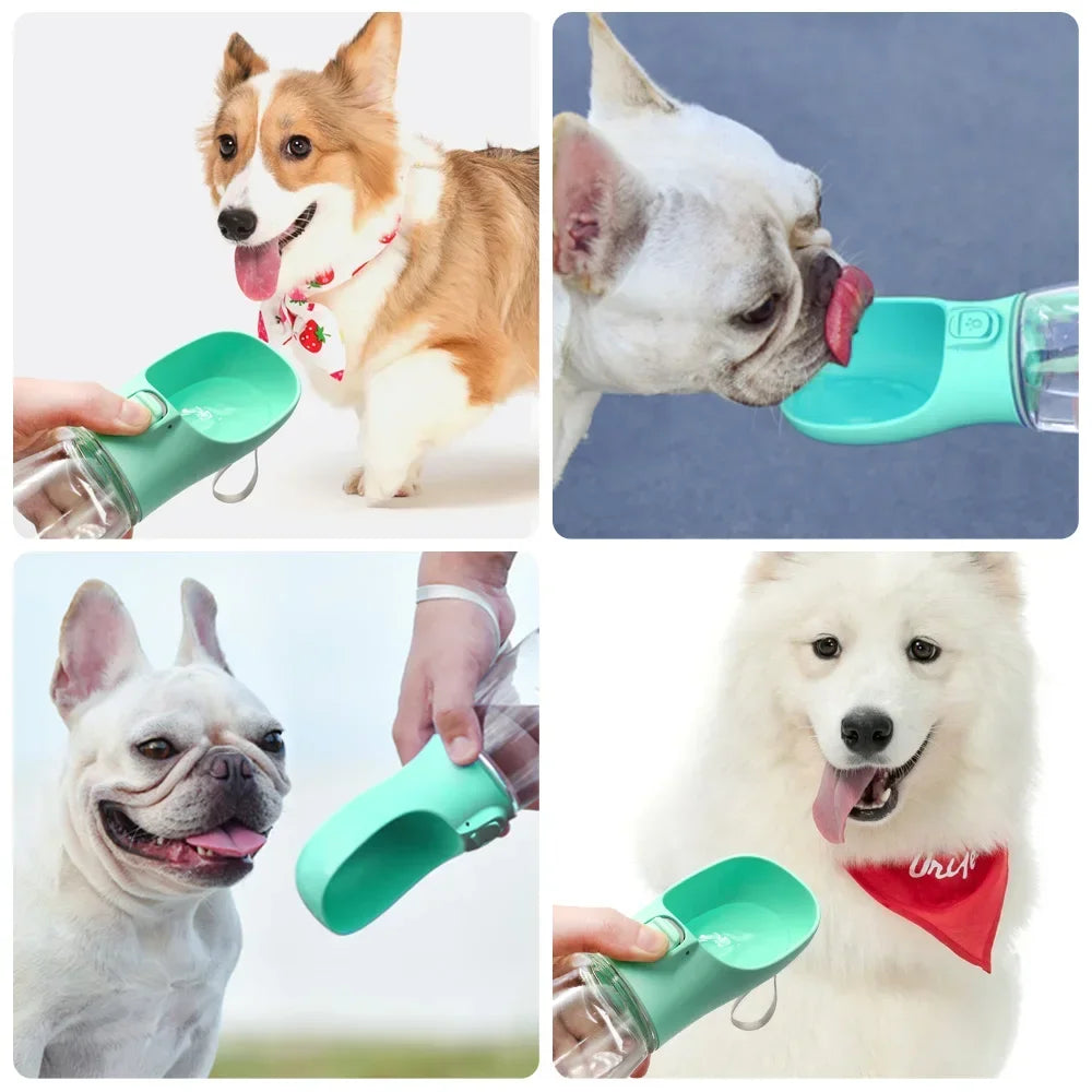 Botella Portátil de Agua para Mascotas - ¡Hidratación Fácil en Cada Aventura!