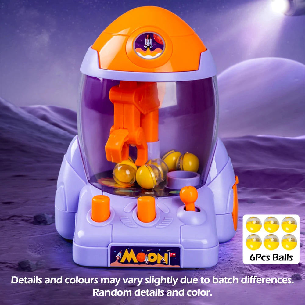 Mini Máquina de Garra Espacial – Juego de Pinza de Mesa.