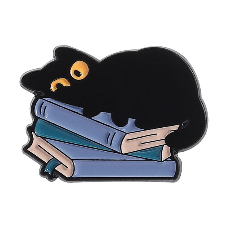 Pins de Esmalte de Gatos Punk – 31 Diseños para Mochilas y Ropa.