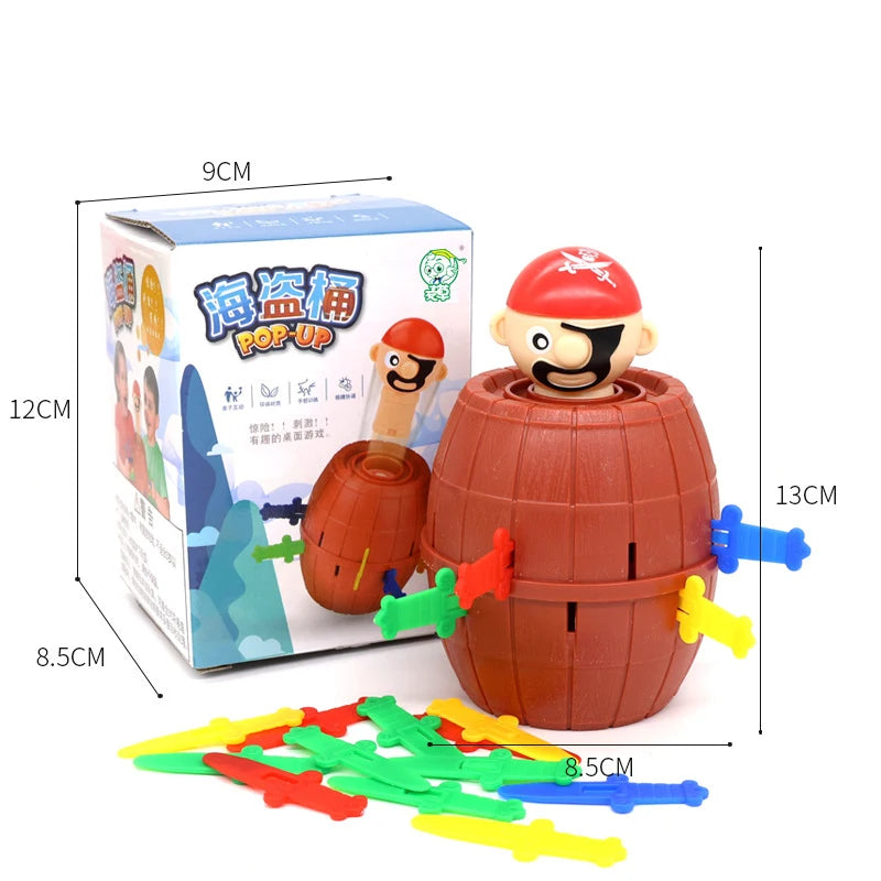 Barril Pirata Saltarín – Juego de Mesa Familiar.