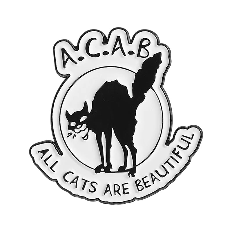 Pins de Esmalte de Gatos Punk – 31 Diseños para Mochilas y Ropa.