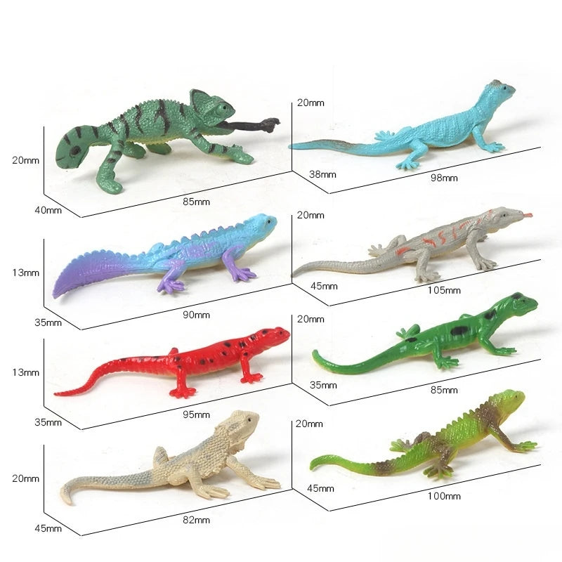 Juguetes de Hierba Gatera en Forma de Lagarto – 6 Unidades.