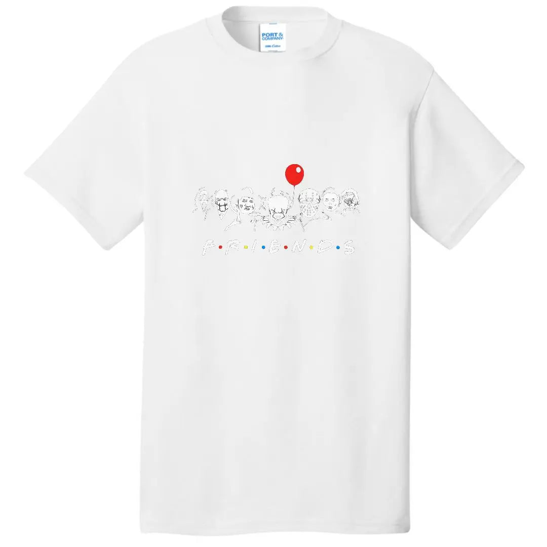 Camiseta Casual Estampada “Friends” – Corte Holgado.