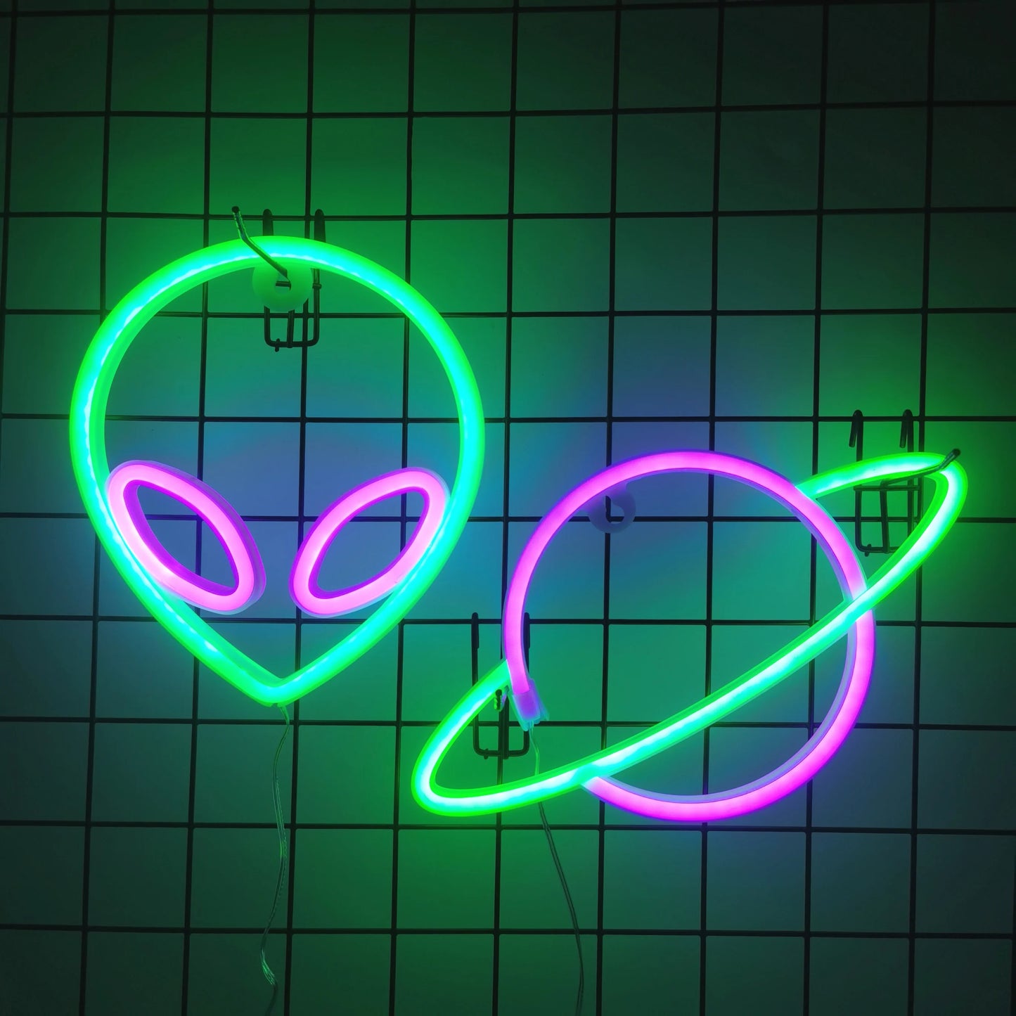 Neón LED Decorativo de Pared – Motivos Halloween.