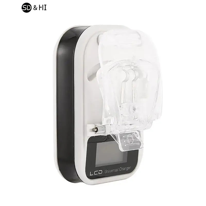 Cargador Universal de Baterías con LCD y USB.