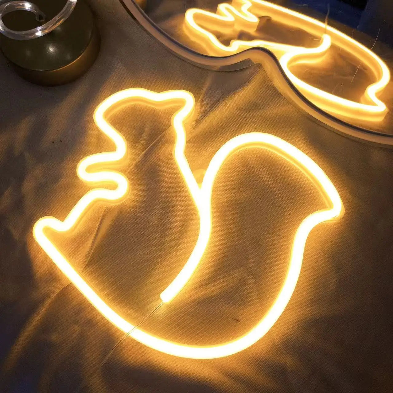 Neón LED Decorativo de Pared – Motivos Halloween.